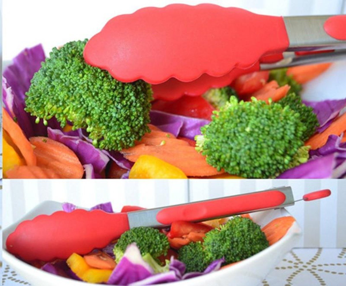 Non Stick Silicone Cooking Utensils – Premium Heat Resistant 10-Piece Set