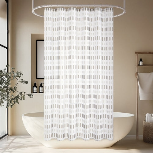Pure Solitude – Scandinavian-Inspired Shower Curtain