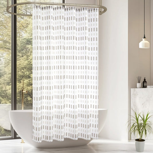 Pure Solitude – Scandinavian-Inspired Shower Curtain