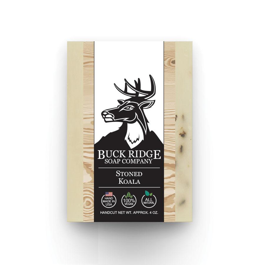 Stoned Koala Men's Handmade Soap – Eucalyptus & Hemp Energizing Bar